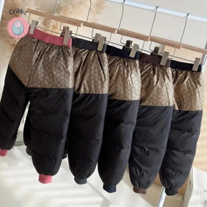 Winter Waterproof Down Pants for Kids