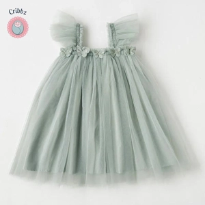 Summer Butterfly Tutu Dress for Girls