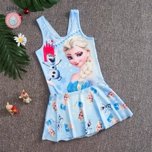 Frozen Princess Kids Bikini Swimsuit
