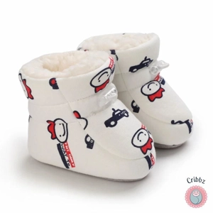Winter Cartoon Cotton Baby Boots