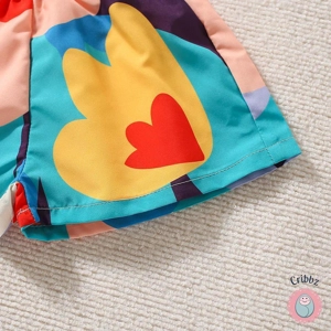 Casual Summer Baby Girls Vest Set