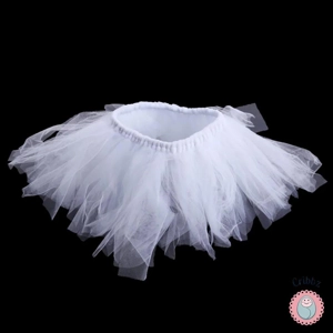Newborn Tulle Tutu Skirt and Headband Set