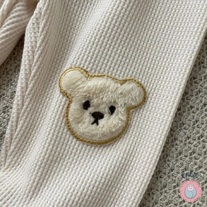 MILANCEL Autumn Bear Pants for Toddlers