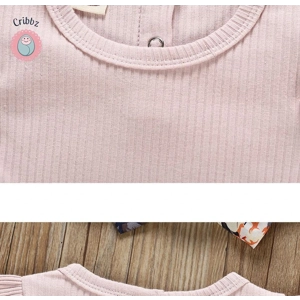 Summer Infant Girl Ruffle Romper Set