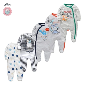 Cotton Baby Pajamas for Newborns