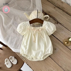 Floral Summer Romper for Newborns