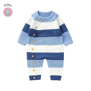 Cozy Knitted Baby Rompers for All Seasons