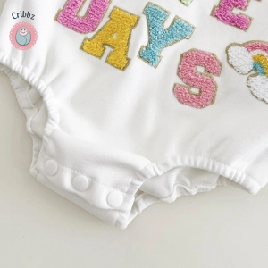 Baby Girl Cotton Bubble Romper