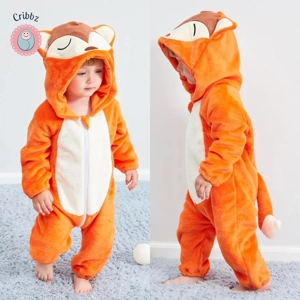 Cozy Hooded Animal Pajamas for Kids