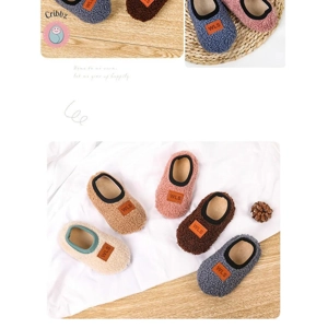 Cozy Plush Anti-Slip Baby Slippers