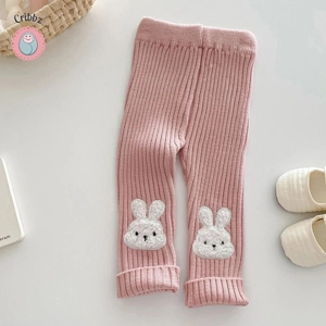 Cute Cartoon Knitted Leggings for Kids