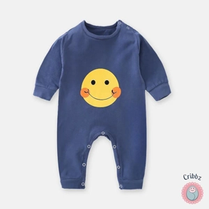 Cotton Newborn Long Sleeve Romper