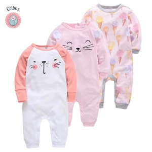 Soft Cotton Baby Sleepers and Rompers