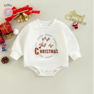 Christmas Baby Romper Jumpsuit Outfit