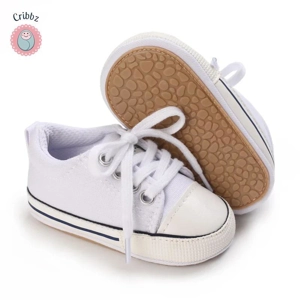 Meckior Non-slip Baby Canvas Sneakers