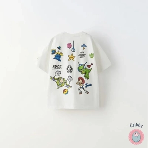 Kids Dino Crewneck Summer Tees