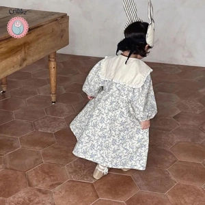 Floral A-Line Dress for Baby Girls