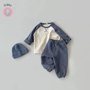 Autumn Cotton Harlan Pants for Kids