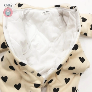 Winter Baby Rompers for Girls