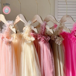 Summer Floral Tutu Dress for Girls