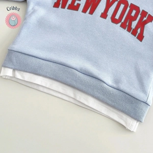 Infant Baby Printed Two-Piece Outfit Set