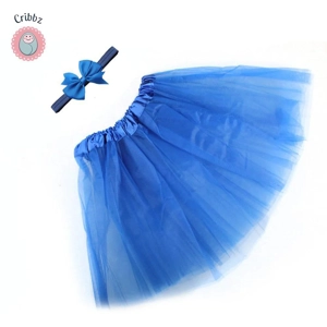 Cute Baby Girls Tutu Skirt and Headband Set