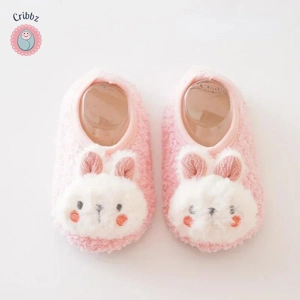 Cozy Plush Anti-Slip Baby Slippers