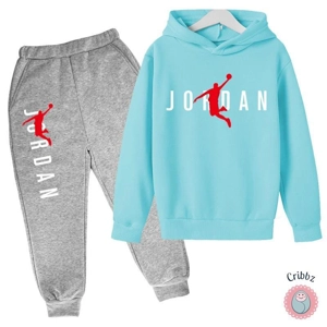 Charming Hoodie and Trousers Set for Kids