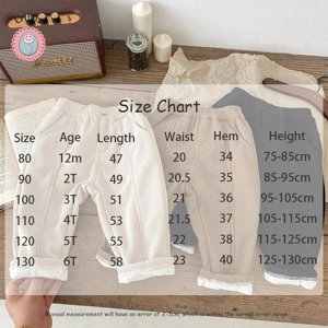 Winter Warm Fleece Kids Pants