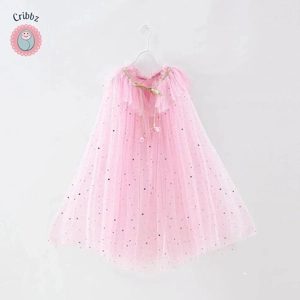 Elegant Tulle Cloak for Kids Costumes