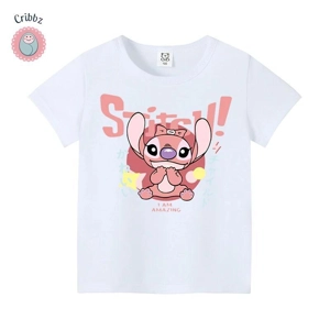 Disney Stitch Short Sleeve Kids T-Shirt