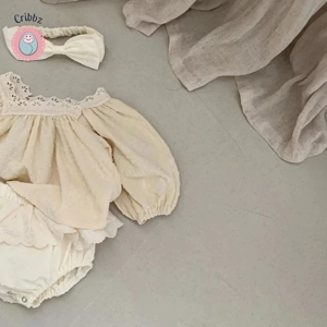 {Girls Lace Bloomer Toddler Shorts