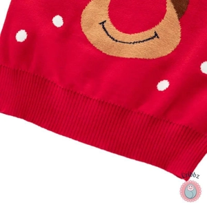 Cozy Double Deer Jacquard Sweater