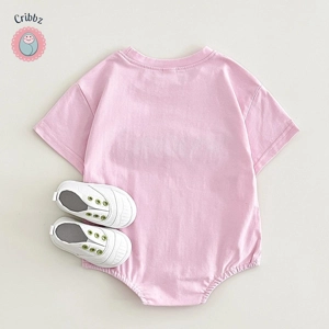 Soft Cotton Summer Baby Bodysuit Romper