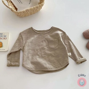 Autumn Kids Bear Print Blouse