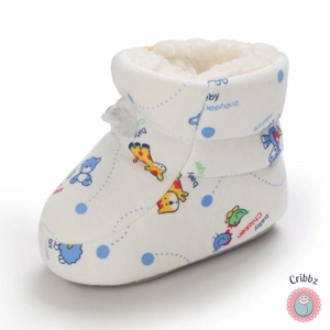 Winter Cartoon Cotton Baby Boots