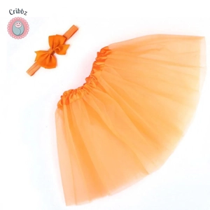 Cute Baby Girls Tutu Skirt and Headband Set