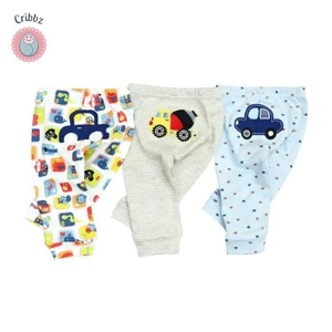 Soft Cotton Cartoon Baby Pants