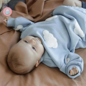 Korean Spring Baby Long Sleeve Bodysuit