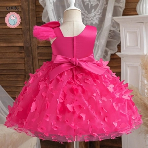 Elegant Toddler Girls Sequins Party Dress