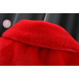 Winter Girls Big Bow Coat for Toddlers