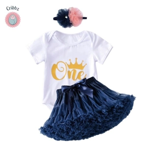Baby Girls Tutu Outfit with Headband