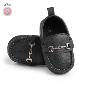 Vintage Leather Multicolor Baby Moccasins