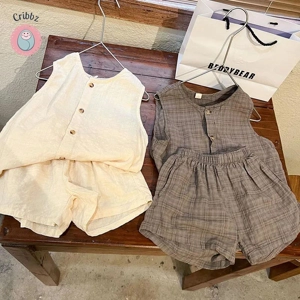 Boys and Girls Summer Clothing Set