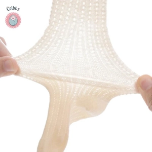 Summer Mesh Bow Tights for Kids