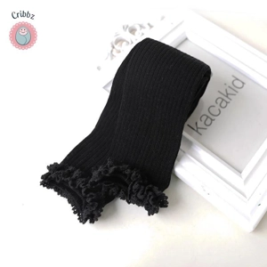 Kids Cotton Lace Leggings for Girls