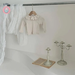 Cute Floral Baby Bottoming Shirt