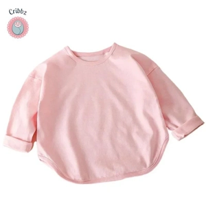 Pure Cotton Long Sleeve Baby Tee