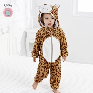 Cute Animal Kigurumi Romper for Kids