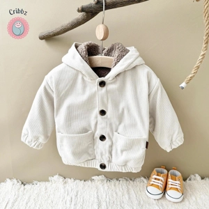 Winter Hooded Cotton Jacket for Babies